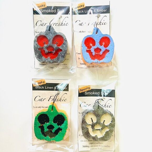 HALLOWEEN Jack-o-lantern Car Freshie - Picture 2 of 4